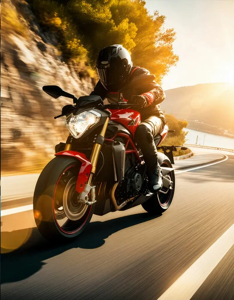 image illustrant le permis moto accéléré